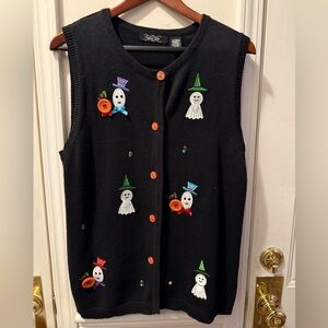 Crystal Kobe Halloween Sweater Vest